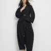 Black Pleated Balloon Leg Trousers