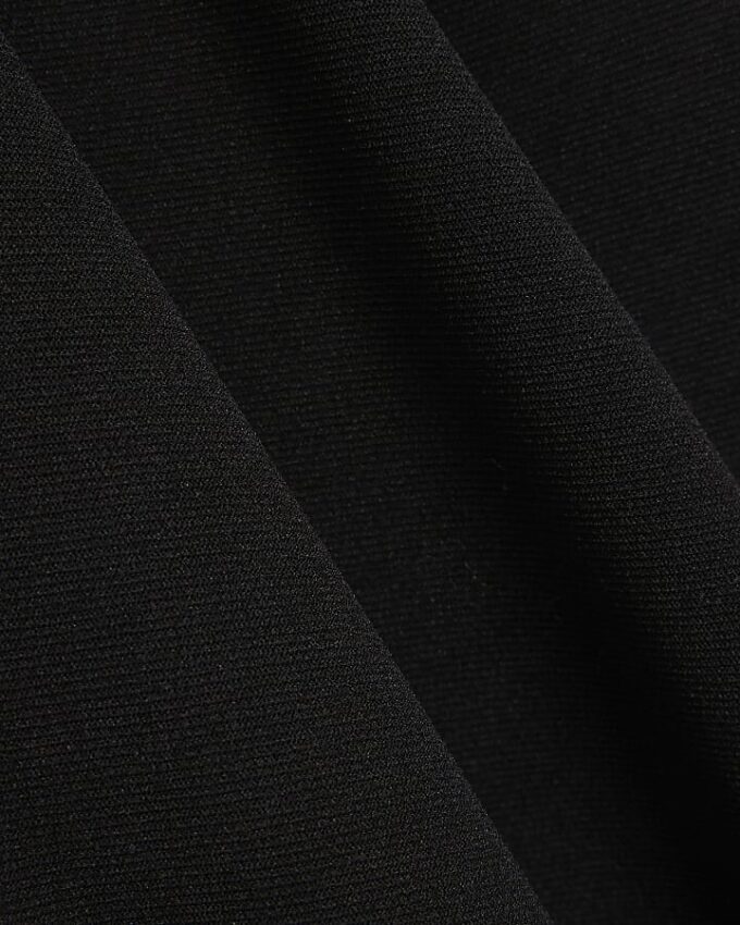 Black Pleated Balloon Leg Trousers