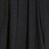 Black Poplin Barrel Leg Trousers