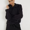 Black Premium Long Sleeve Hoodie