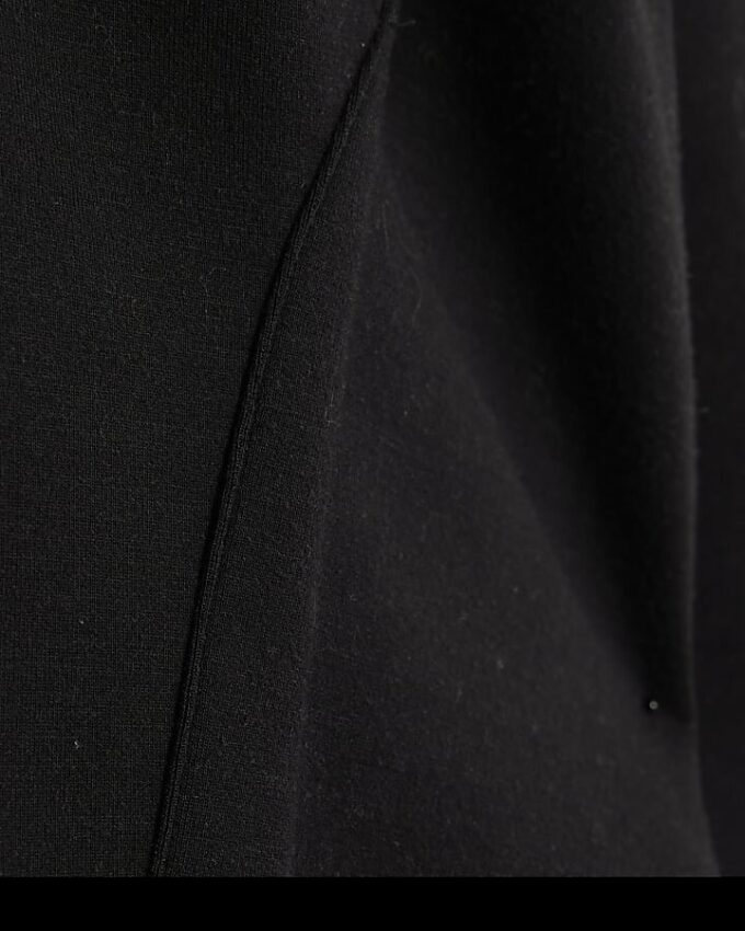 Black Premium Long Sleeve Hoodie