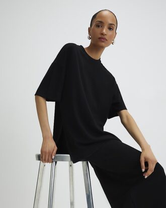 Black Premium Oversized T-shirt