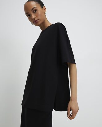 Black Premium Oversized T-shirt