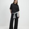 Black Premium Short Sleeve Boxy T-Shirt