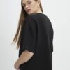 Black Premium Short Sleeve Boxy T-Shirt