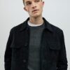 Black Premium Suede Western Jacket