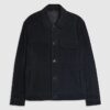 Black Premium Suede Western Jacket