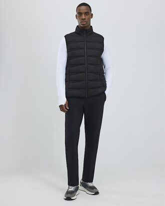 Black Puffer Gilet