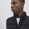 Black Puffer Gilet