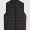 Black Puffer Gilet