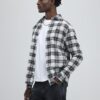 Black Regular Fit Check Shirt