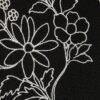 Black Regular Fit Floral Embroidered Shirt