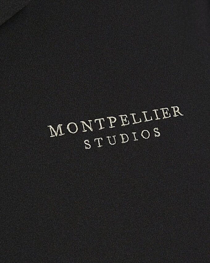 Black Regular Fit Montpellier Studios Shirt