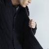 Black Regular Fit Shearling Western Jacket