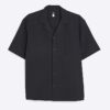 Black Regular Fit Textured Shirt