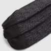 Black RI Monogram Pack Of 7 Socks