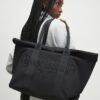 Black RI Roll Top Holdall Bag