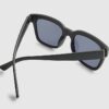 Black Rubberised Wayfarer Sunglasses
