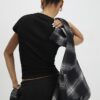 Black Short Sleeve Fitted Ribbed Top