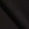 Black Short Sleeve Fitted Ribbed Top
