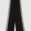 Black Side Tape Joggers