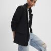 Black Single Breasted Blazer