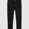 Black Skinny Capri Jeans
