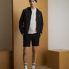 Black Skinny Fit Active Shorts