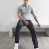 Black Skinny Fit Chino Trousers