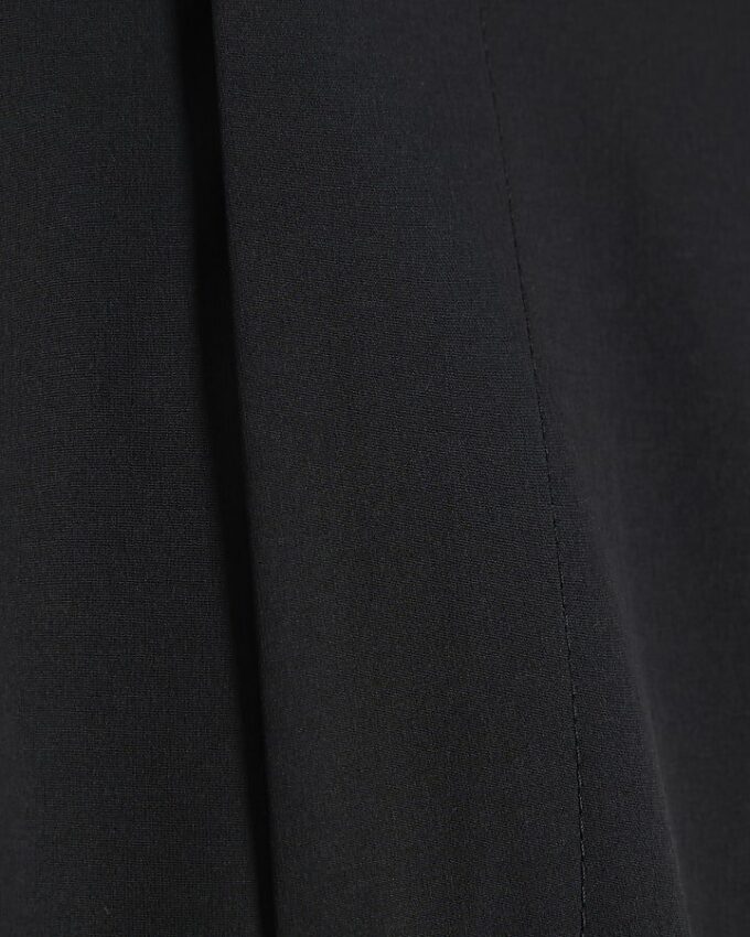 Black Skinny Fit Chino Trousers