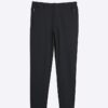 Black Skinny Fit Chino Trousers
