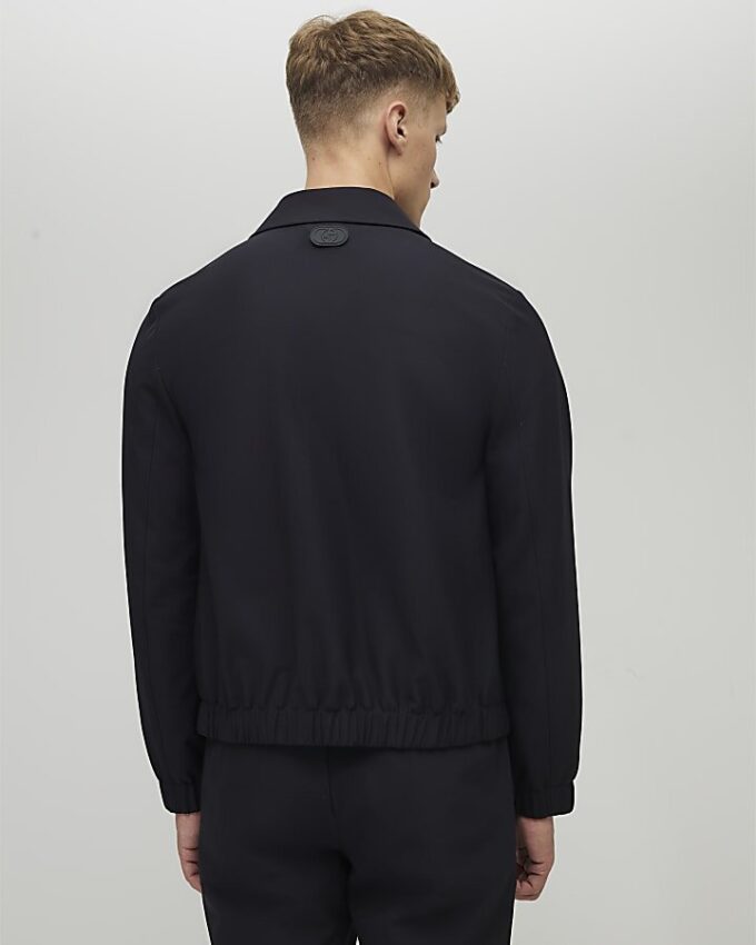 Black Skinny Fit Harrington Jacket Black Skinny Fit Harrington Jacket