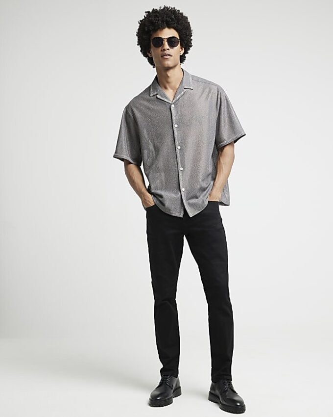 Black Skinny Fit Jeans