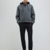 Black Skinny Fit Smart Cargo Trousers
