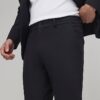 Black Skinny Fit Suit Trousers