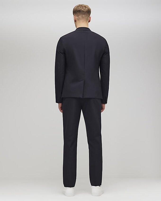 Black Skinny Fit Suit Trousers