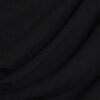 Black Sleeveless Drape Midi Dress