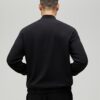 Black Slim Fit Bomber Jacket