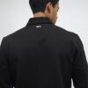 Black Slim Fit Collared Overshirt