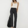 Black Slim Fit High Waisted Ankle Jeans Black Slim Fit High Waisted Ankle Jeans