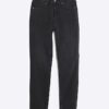 Black Slim Fit High Waisted Ankle Jeans Black Slim Fit High Waisted Ankle Jeans