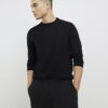 Black Slim Fit Jumper