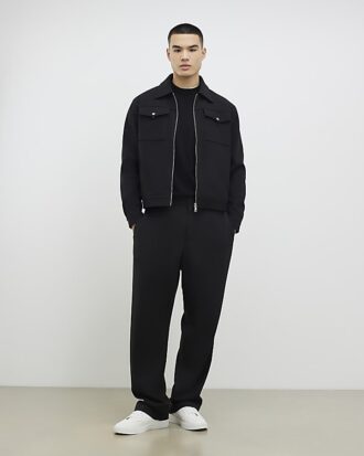 Black Slim Fit Jumper