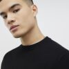Black Slim Fit Jumper