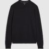 Black Slim Fit Jumper