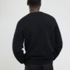 Black Slim Fit Knit Jumper