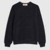 Black Slim Fit Knit Jumper