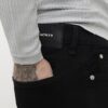 Black Slim Fit MCMXII Jeans