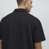 Black Slim Fit Revere Shirt