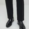Black Smart Patent Derby Shoes